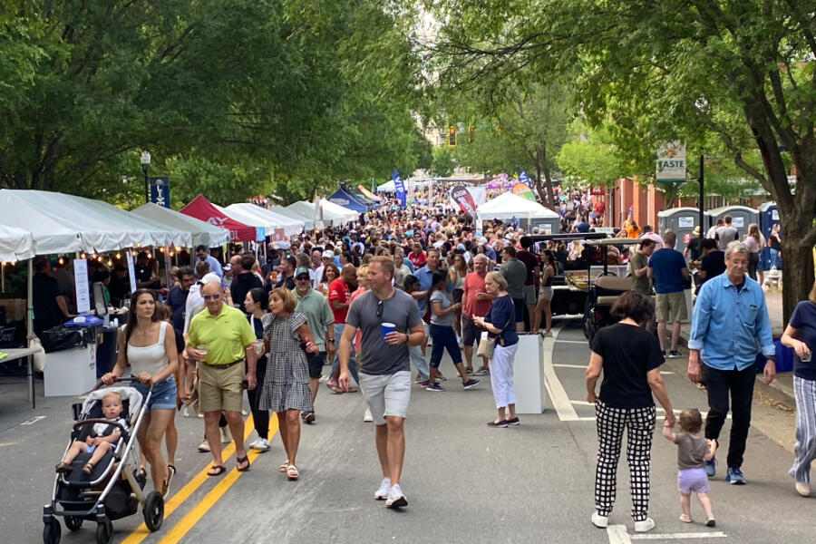 Festival vibes: where food, fun, and friends unite